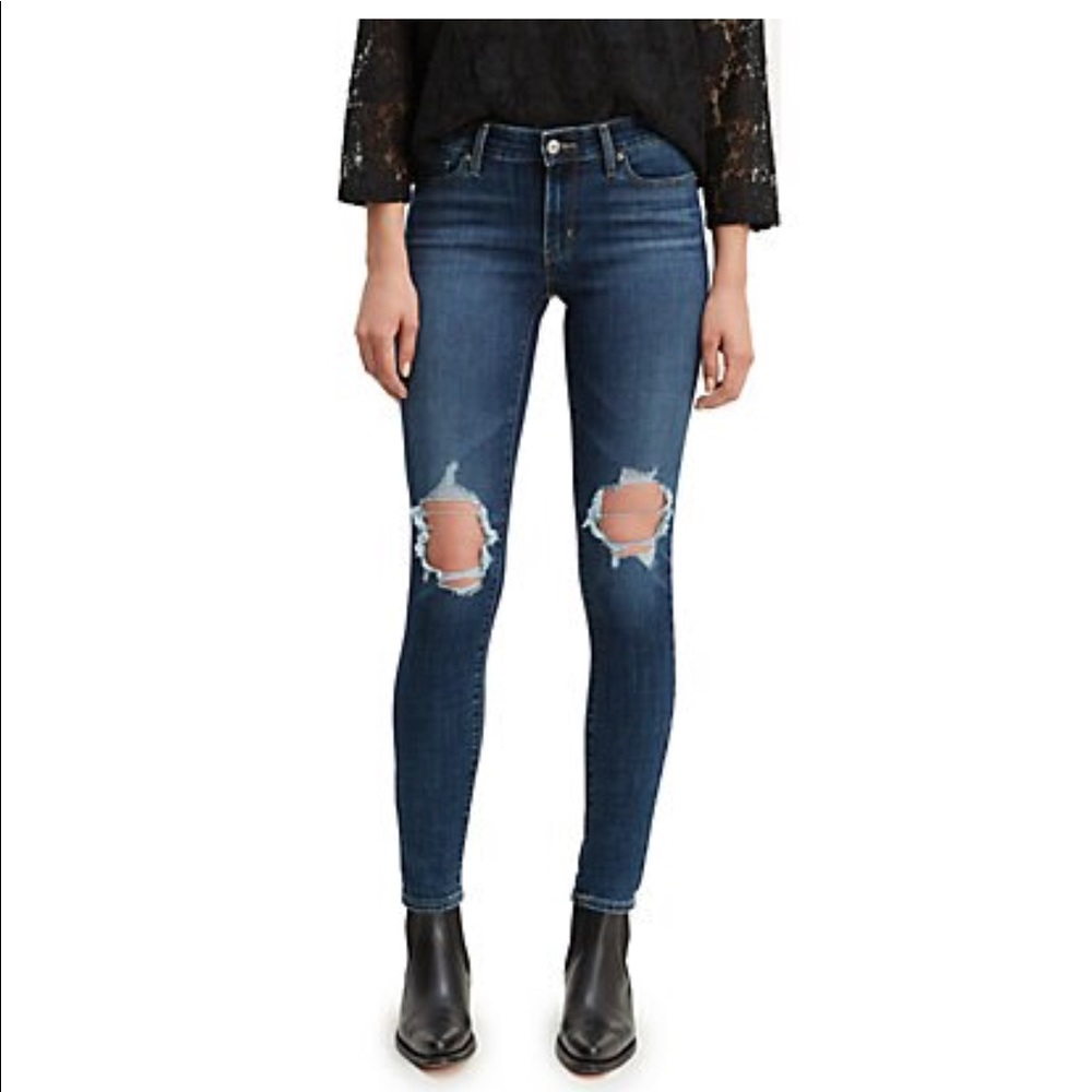 Levi's® 711 Skinny Maui Breeze Denim Jeans NWT